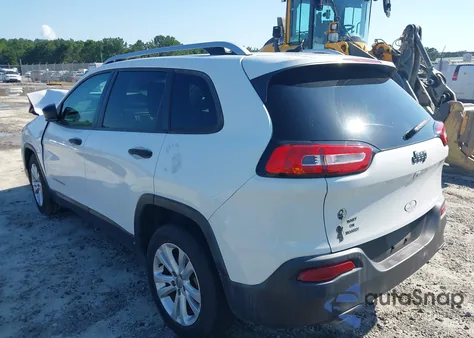 2015 Jeep Cherokee Sport из США, поврежденный, VIN 1C4PJLABXFW707058